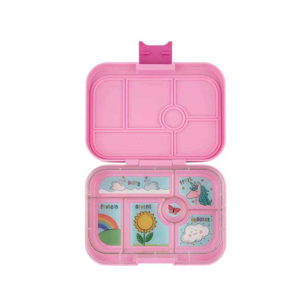 Fiambrera Yumbox Original 6 secciones - Power Pink Unicorn