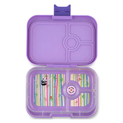 Fiambrera Yumbox Panino 4 secciones - Dreamy purple Panda -