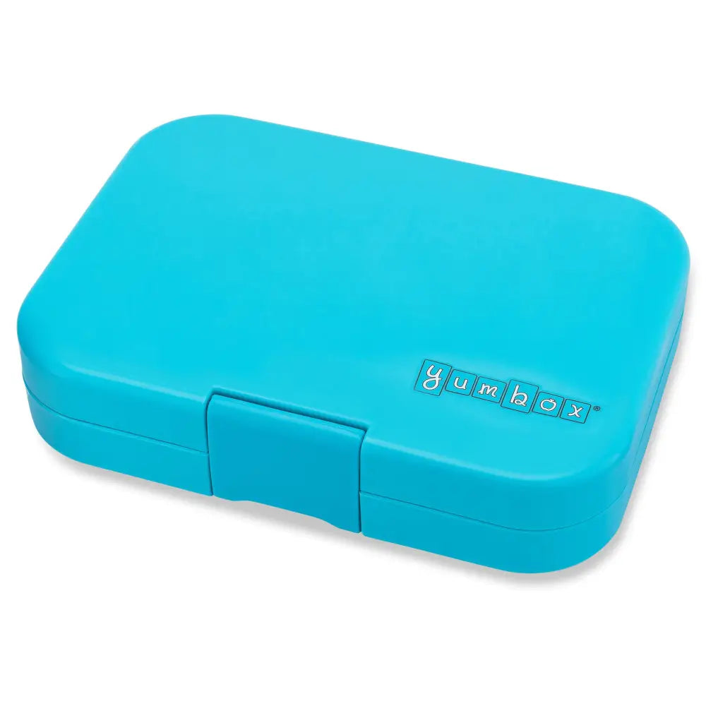 Fiambrera Yumbox Panino 4 secciones - Eighties aqua Rainbow