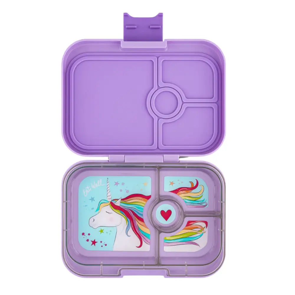 Fiambrera Yumbox Panino 4 secciones - Lavande Purple