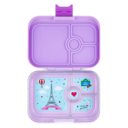 Fiambrera Yumbox Panino 4 secciones - Lulu Purple Paris Je