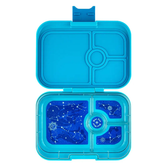 Fiambrera Yumbox Panino 4 secciones - Luna Aqua Zodiac -