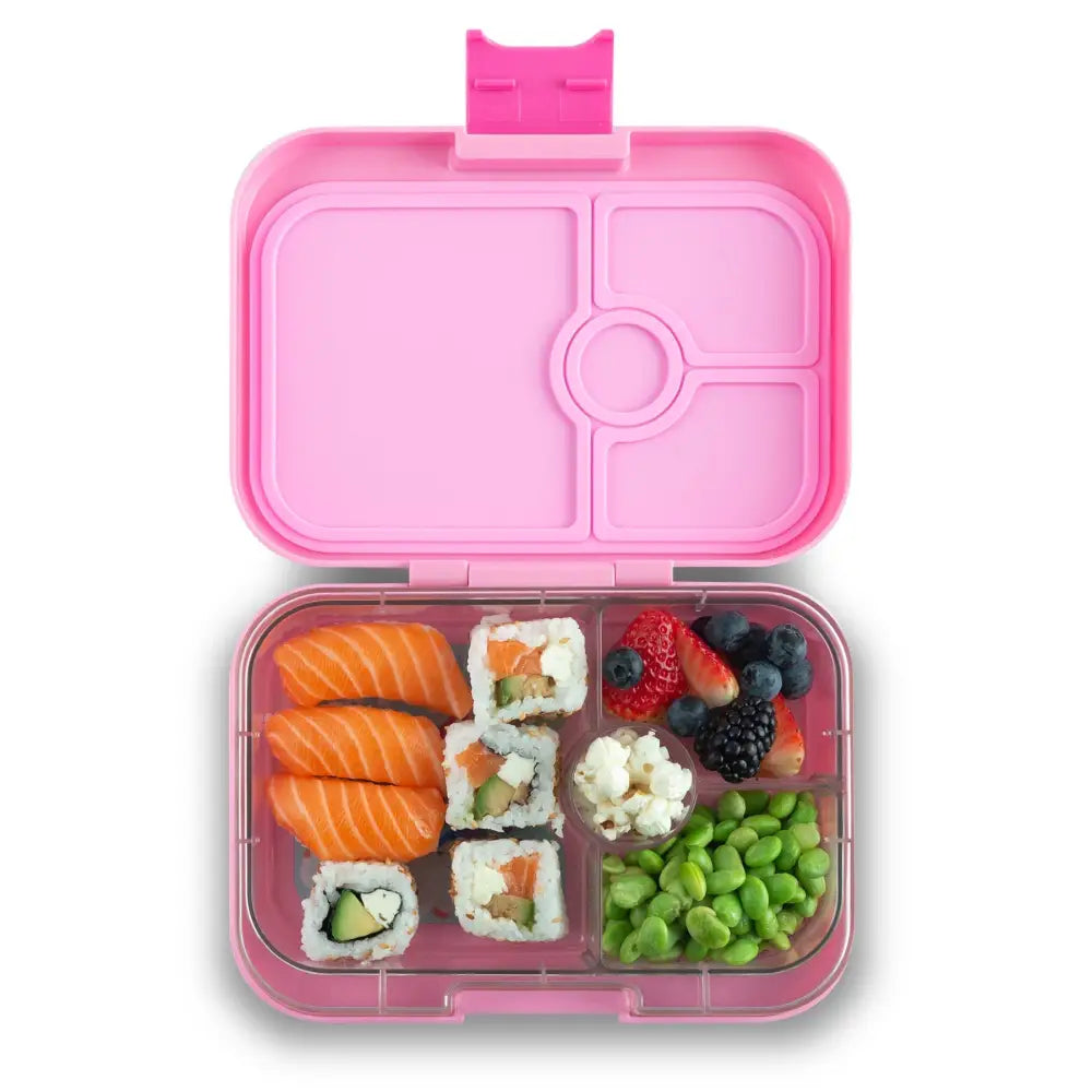 Fiambrera Yumbox Panino 4 secciones - Power Pink Rainbow -