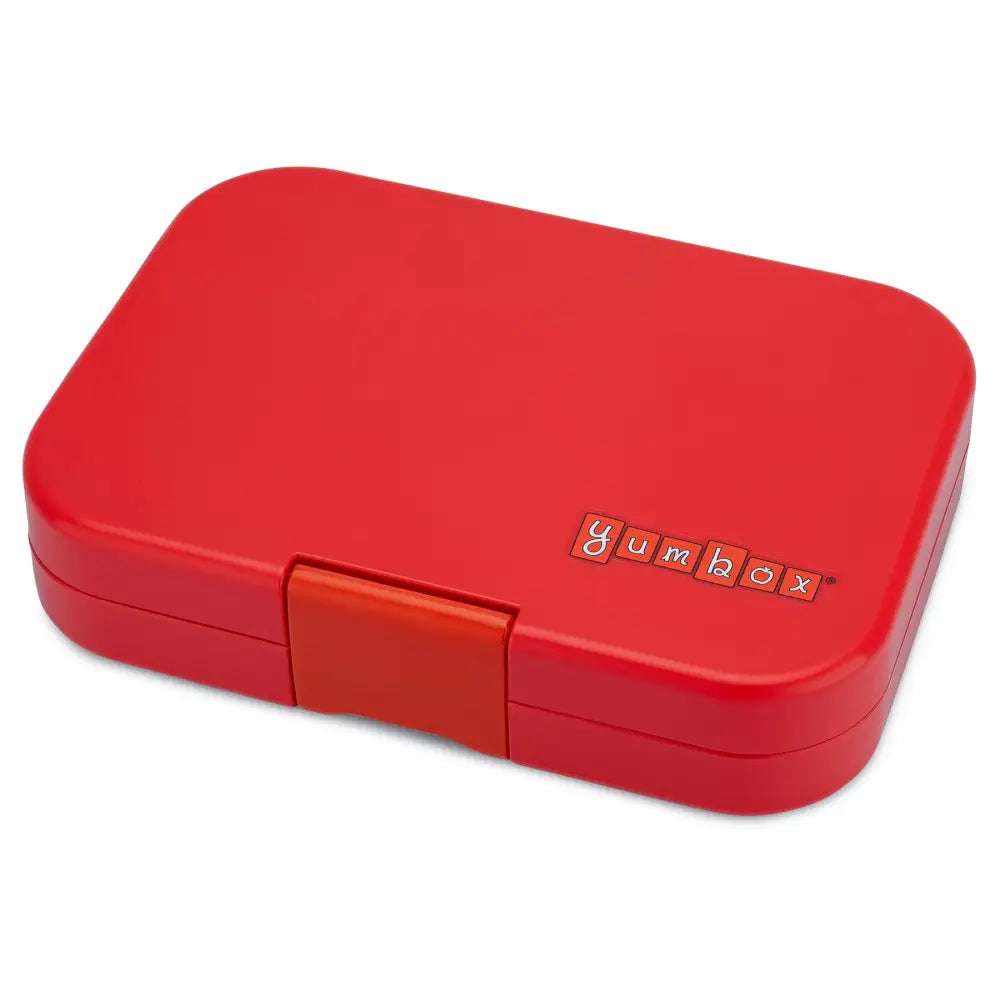 Fiambrera Yumbox Panino 4 secciones - Roar Red Polar Bear