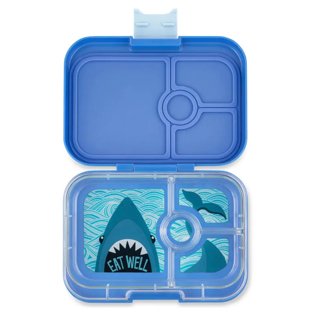 Fiambrera Yumbox Panino 4 secciones - True Blue Shark - Azul