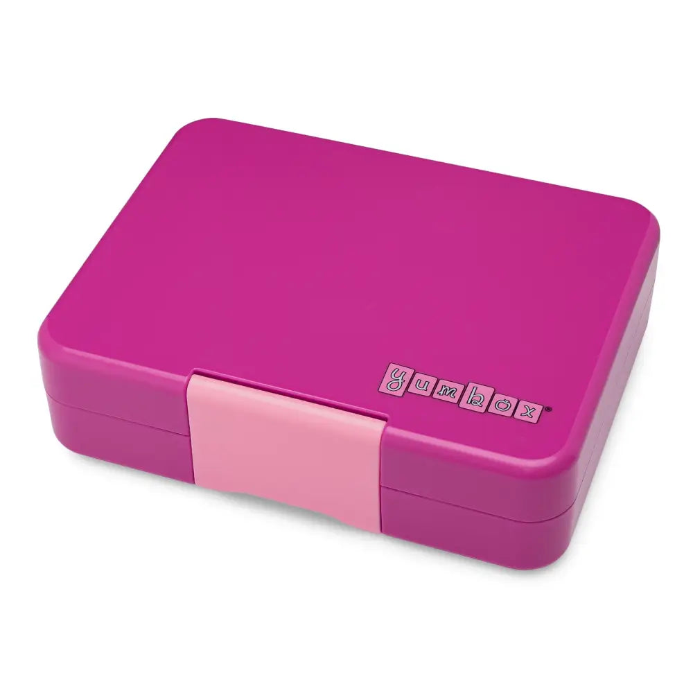 Fiambrera Yumbox Snack 3 secciones - Malibu purple Rainbow -