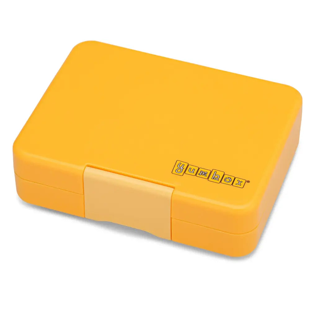 Fiambrera Yumbox Snack 3 secciones - Yoyo Yellow Shark