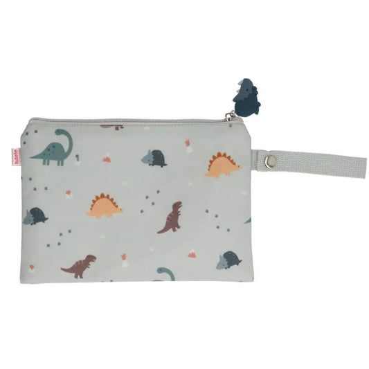 Funda para Bocadillo reutilizable - Dinos World - Azul