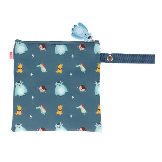 Funda para Sándwich reutilizable - Little Monsters - Azul -