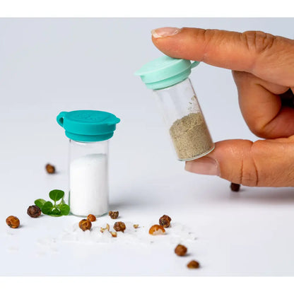 Mini Especieros para llevar Lekkabox - Aqua - Aqua