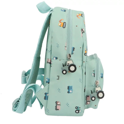 Mochila para almuerzo o merienda - Trucks - Verde - Tutete