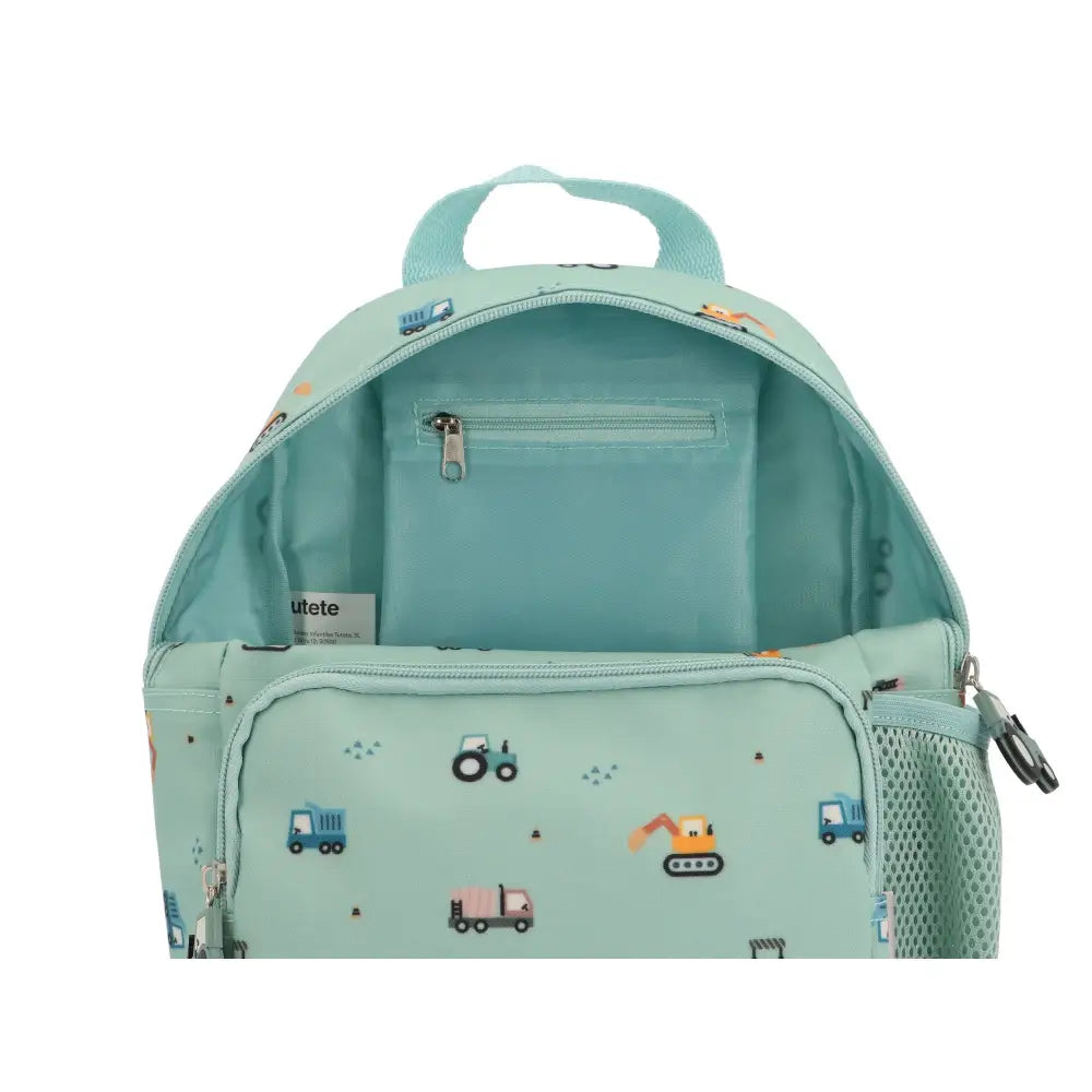 Mochila para almuerzo o merienda - Trucks - Verde - Tutete