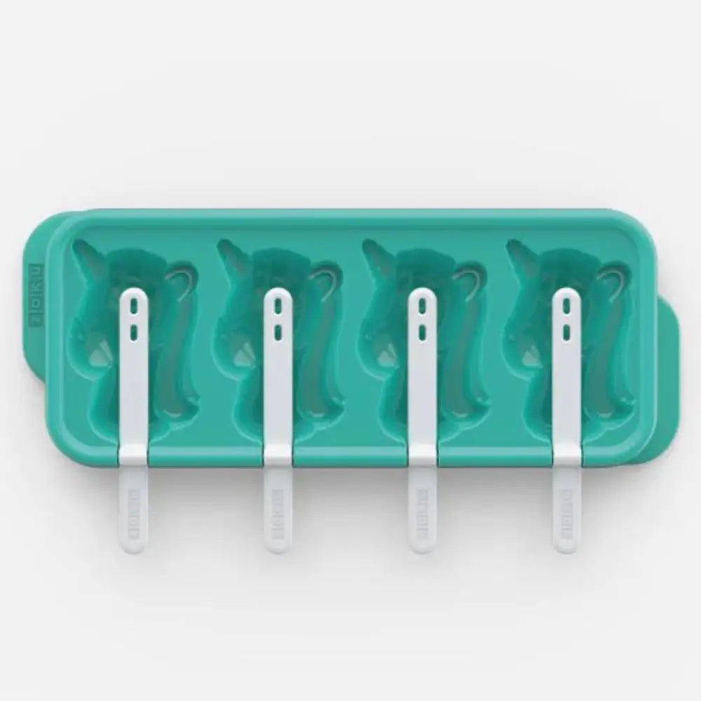 Molde para helados Zoku - Unicornios - Verde - Zoku
