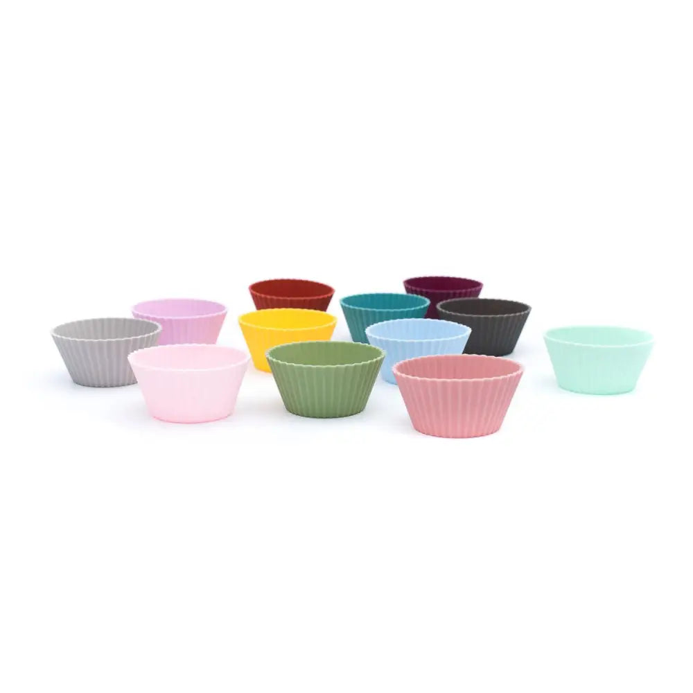Moldes de Silicona Set de 12 - Multicolor - Multicolor - We