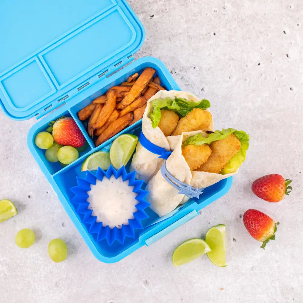 Moldes de Silicona Zig-Zag Lunch Punch - Azul - Azul -