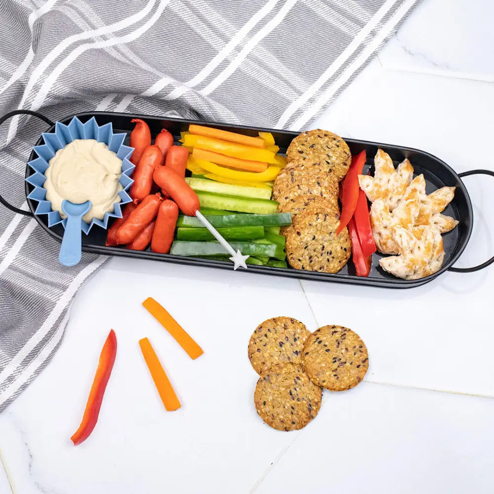 Moldes de Silicona Zig-Zag Lunch Punch - Azul - Azul -