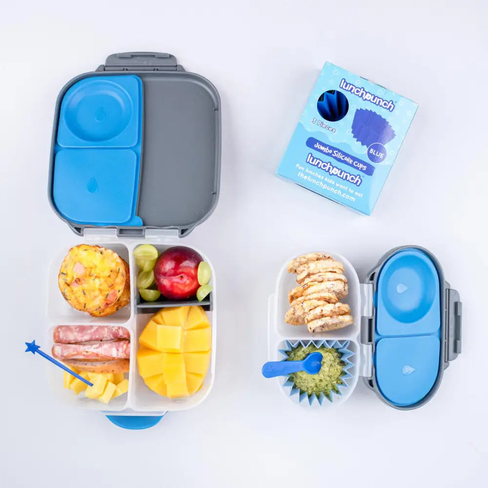 Moldes de Silicona Zig-Zag Lunch Punch - Azul - Azul -