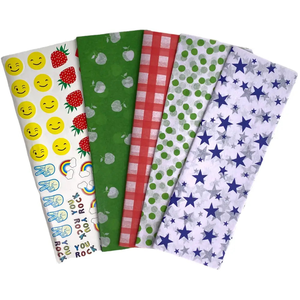 Yumbox  Sandwich paper wrapper Stars