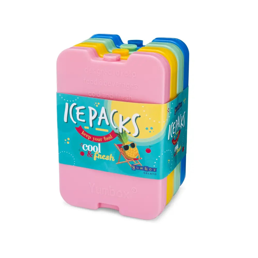 Paquete de Hielo Yumbox - Set de 4 Multicolor - Yumbox