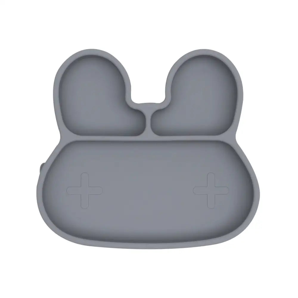 Plato con Ventosa Conejito - Gris - Gris - We Might Be Tiny