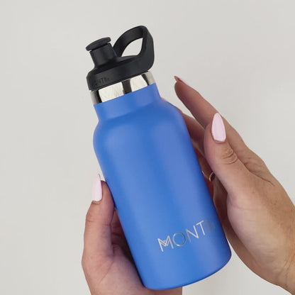 Botella Térmica Mini MontiiCo - Blueberry - 350ml