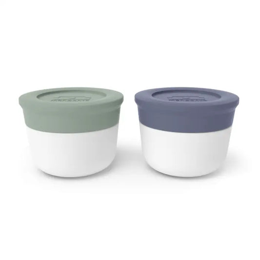Recipiente para salsa Monbento Temple Set de 2 - Verde &