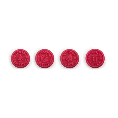 Sellos de Silicona para Galletas - Set de 4 - Navidad