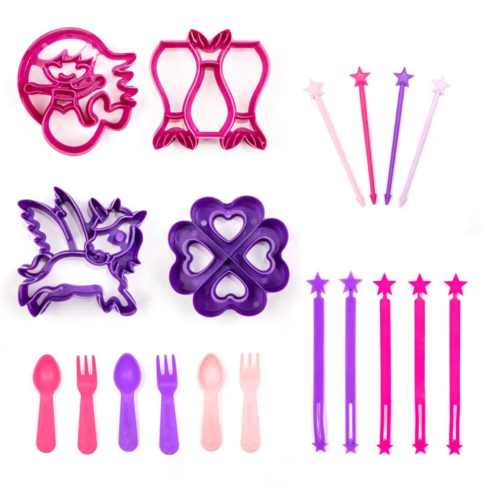 Lunch Punch Cutter & Bento Set - Unicorn