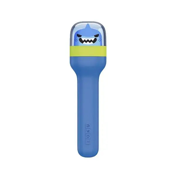 Set de Cubiertos Infantiles con Estuche - Tiburón - Azul -