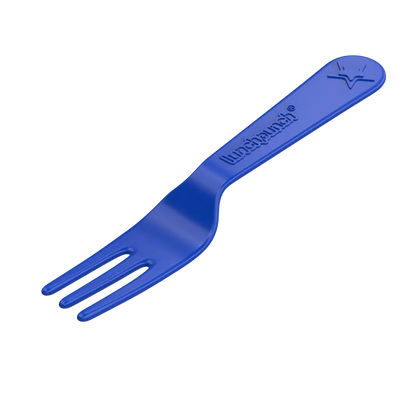 Lunch Punch Fork and Spoon - Blue