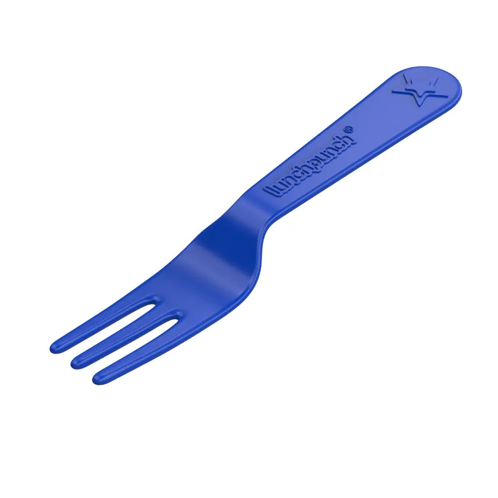 Lunch Punch Fork and Spoon - Blue