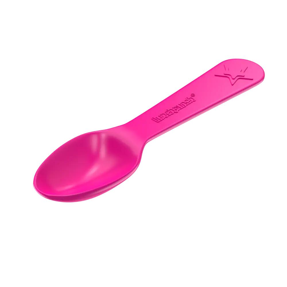 Lunch Punch Fork and Spoon - Pink