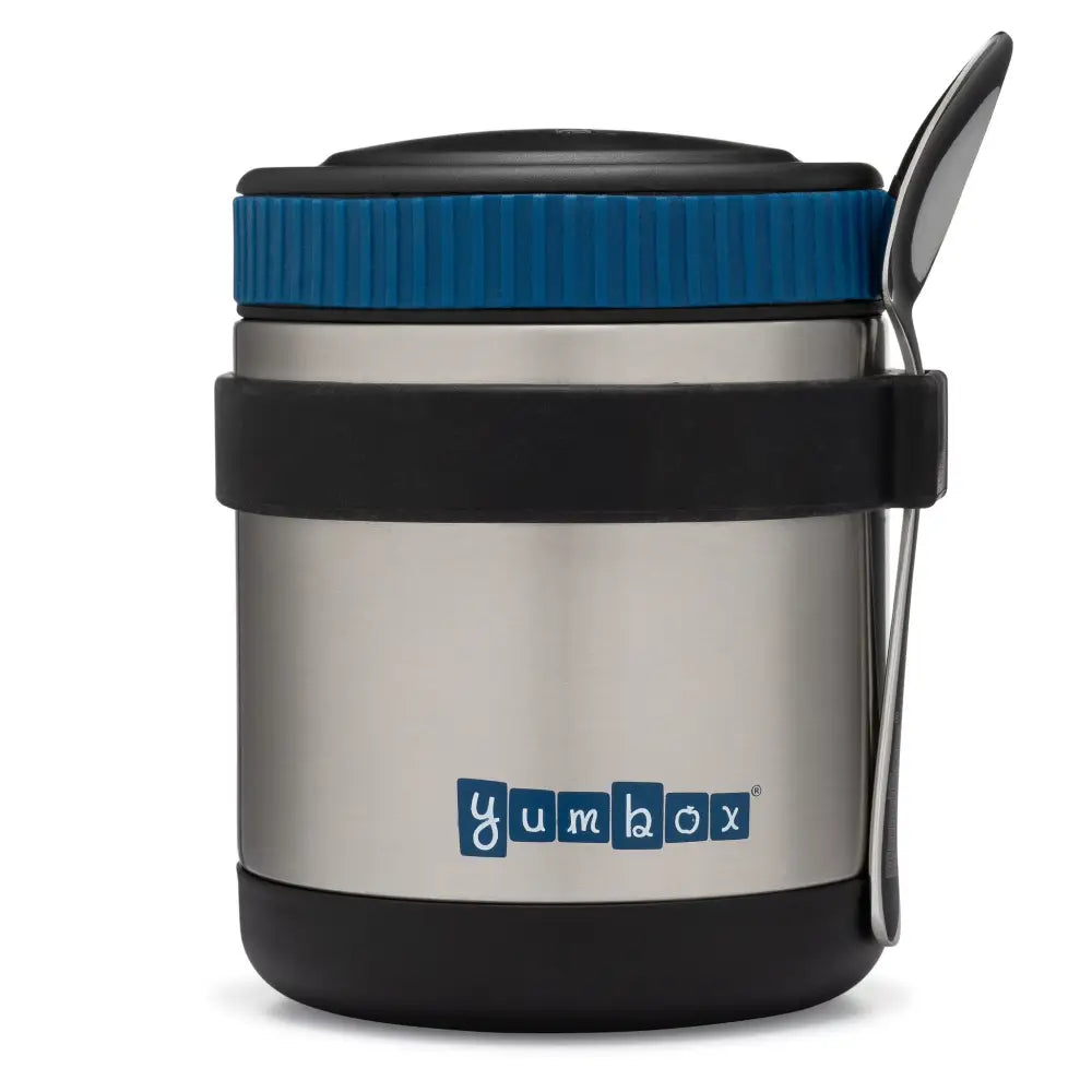 Yumbox Zuppa thermos container Twilight Black with spoon