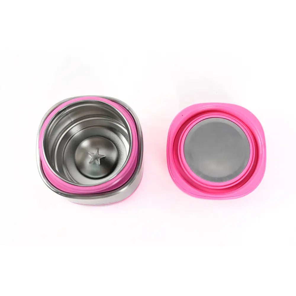 Termo para Sólidos Yumbox Cubi 295ml - Rosa - Rosa - Yumbox