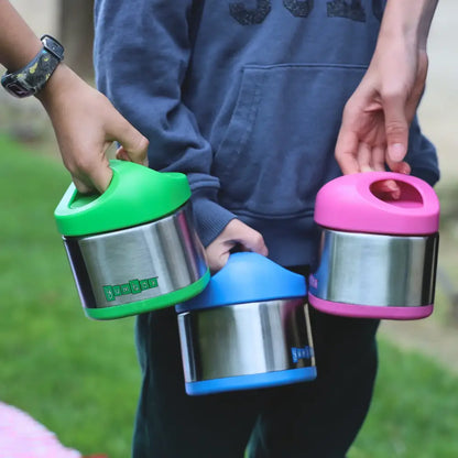 Termo para Sólidos Yumbox Cubi 295ml - Rosa - Rosa - Yumbox
