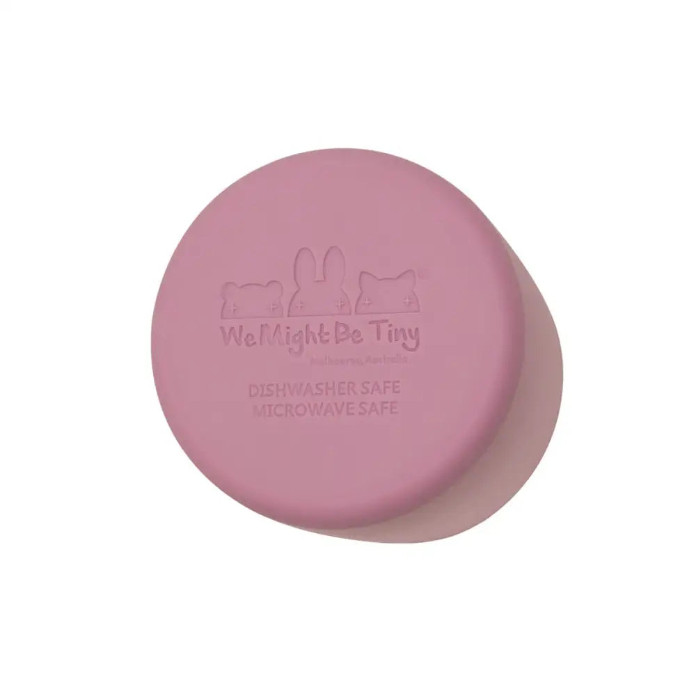 Vaso de Silicona - Rosa Empolvado - Rosa - We Might Be Tiny