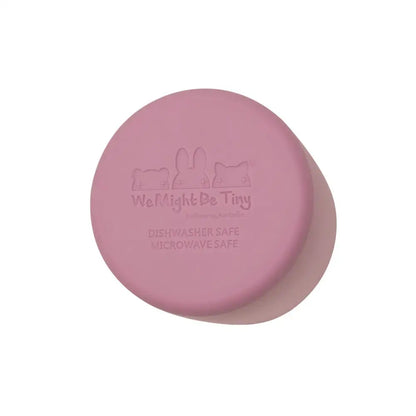 Vaso de Silicona - Rosa Empolvado - Rosa - We Might Be Tiny