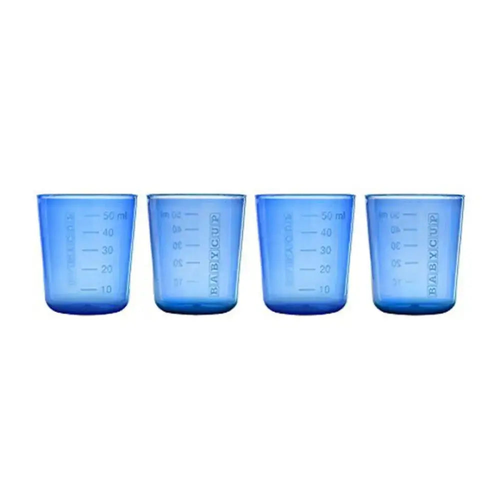 Vasos para bebé Babycup Set de 4 - Azul - Azul - Babycup