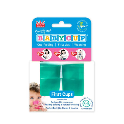 Vasos para bebé Babycup Set de 4 - Verde - Verde - Babycup